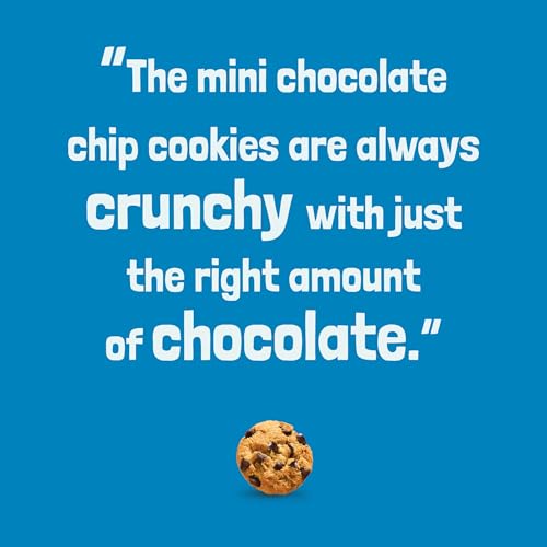 CHIPS AHOY! Mini Original Chocolate Chip Cookies, 10 Snack Packs