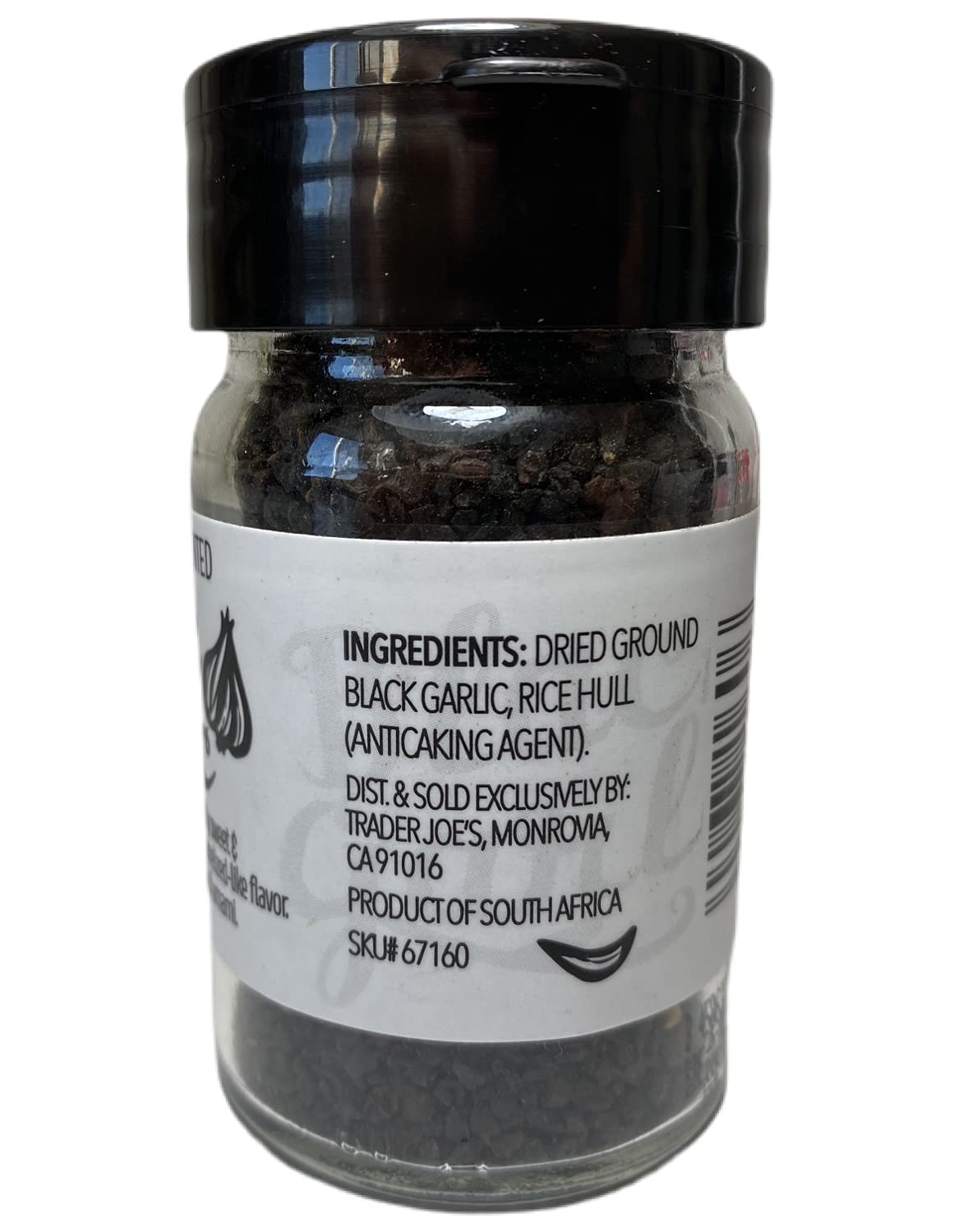 Trader Joe's Ground Fermented Black Garlic, 1.02 oz (Pack of 2)