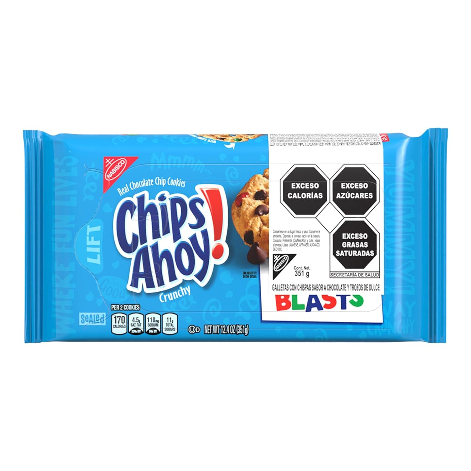 CHIPS AHOY! Hershey's Milk Chocolate Chip Cookies, 9.5 oz