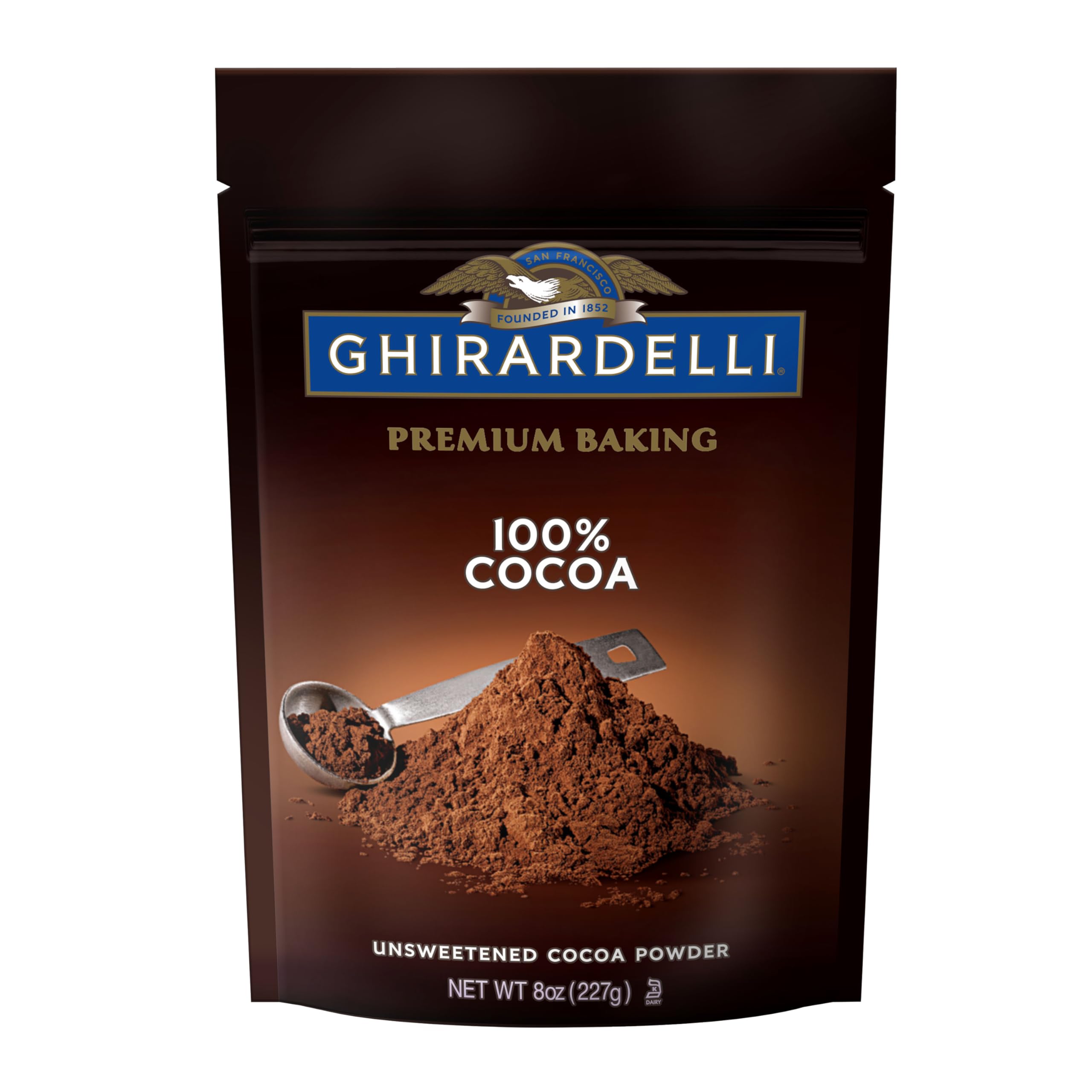 Ghirardelli, Dutch Process Cocoa, 8 Ounce