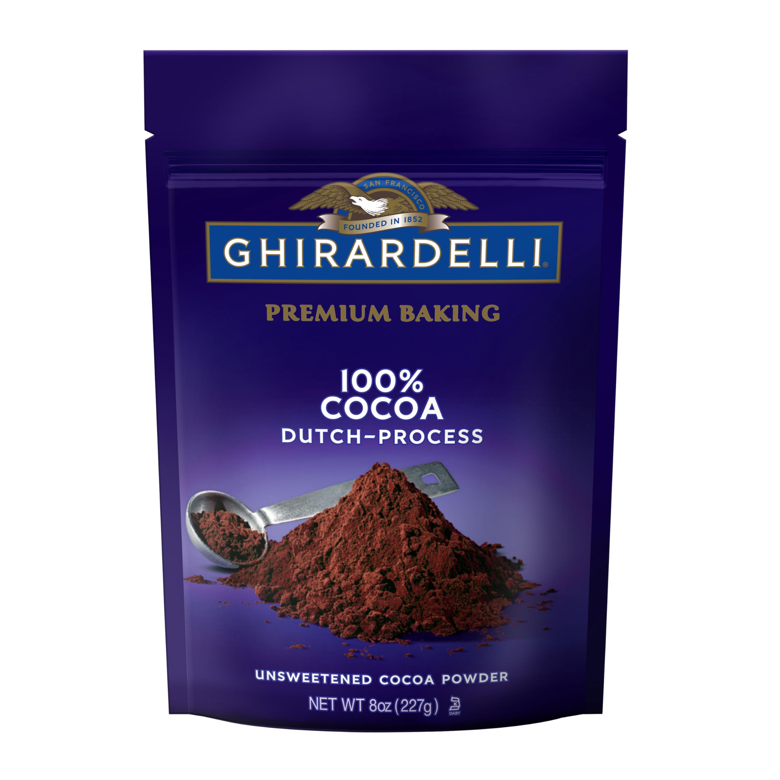 Ghirardelli, Dutch Process Cocoa, 8 Ounce