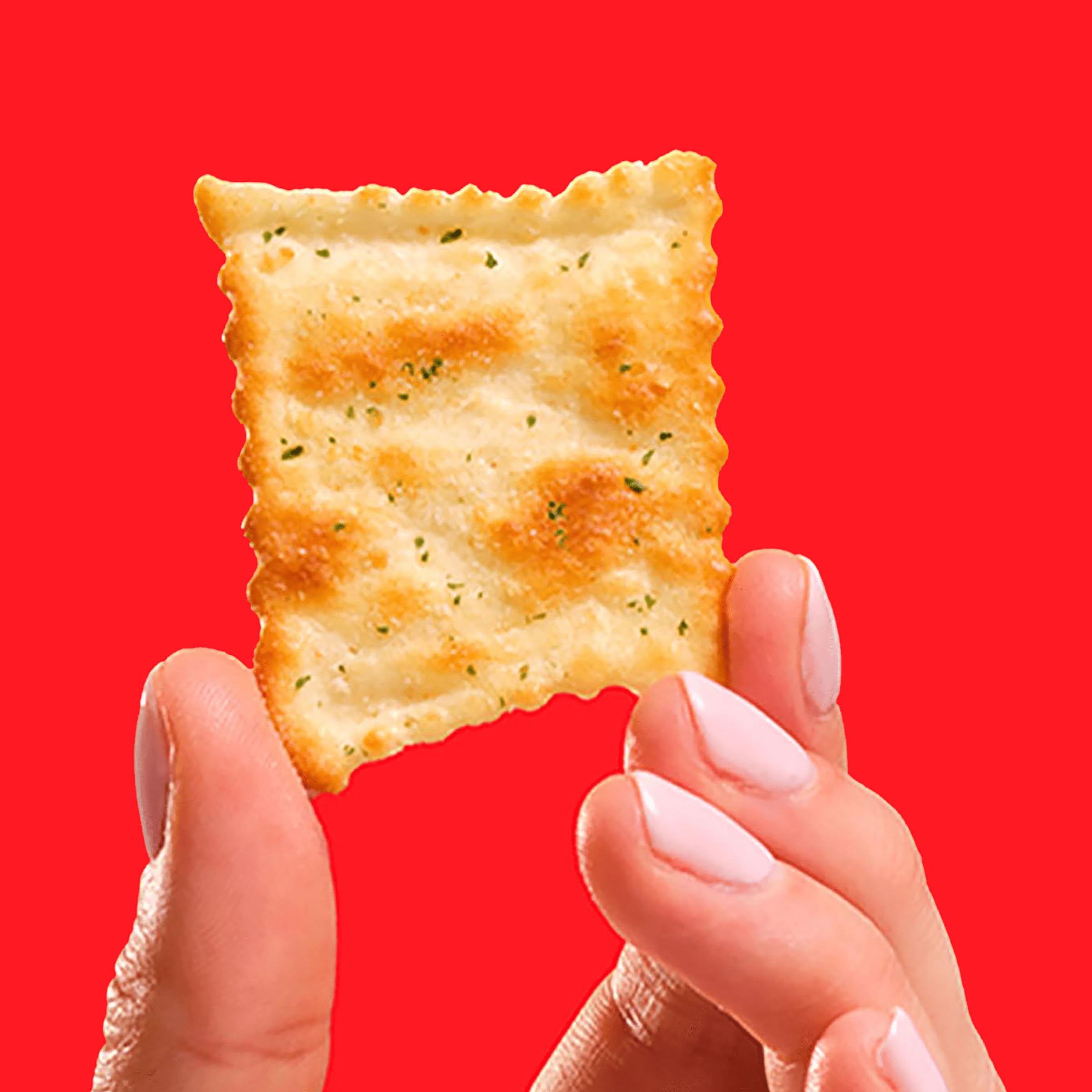 RITZ Toasted Chips Sour Cream and Onion Crackers, Party Snacks, 8.1 oz