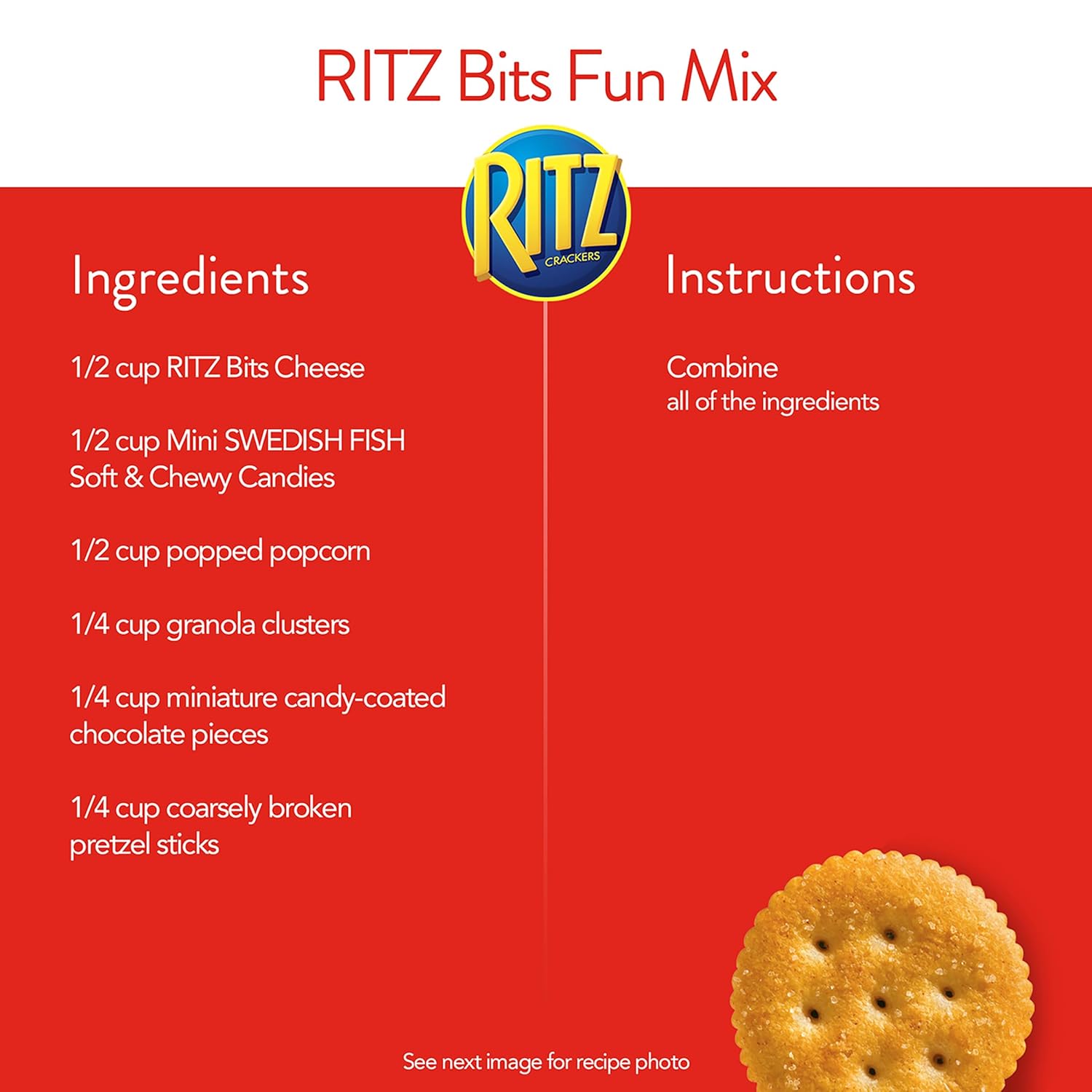 RITZ Bits Cheese Sandwich Crackers, Lunch Snacks, 10 Snack Packs