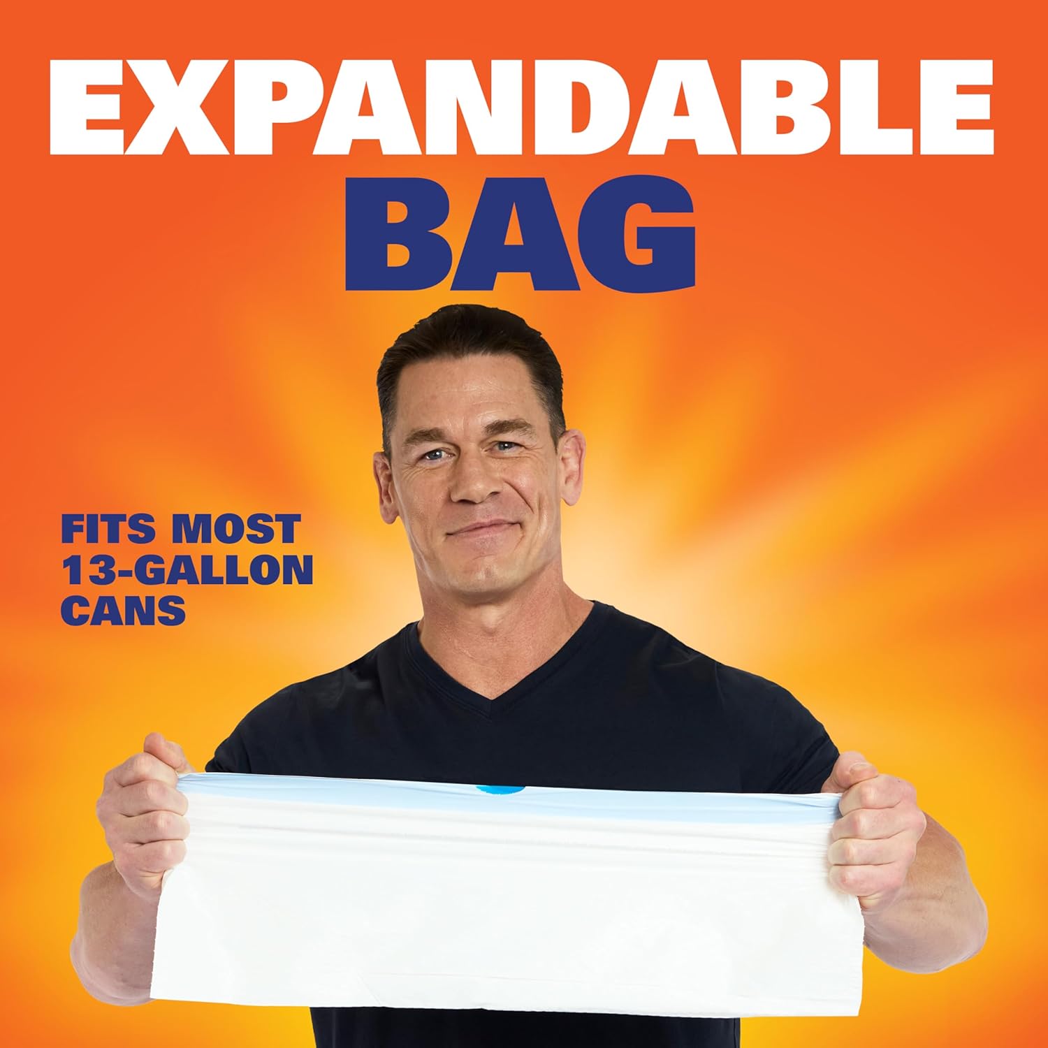 Hefty Ultra Strong 13 Gallon Trash Bags, Tall Kitchen Trash Bags 13 Gallon Size, White, Fabuloso Citrus & Fruits Scent, 80 Bags