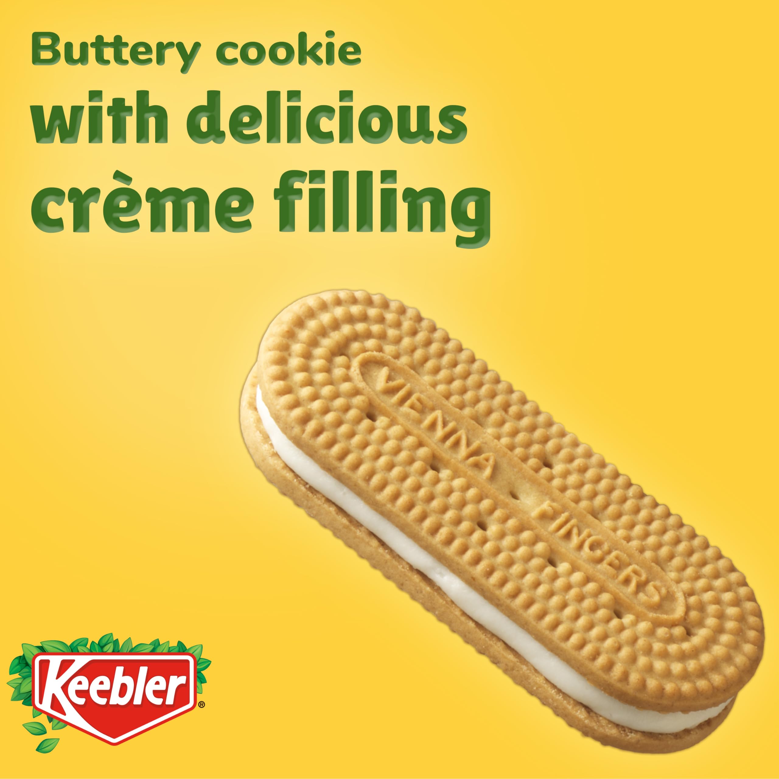 Keebler Vienna Fingers Creme Filled Sandwich Cookies, 12 Oz. (Pack of 1)