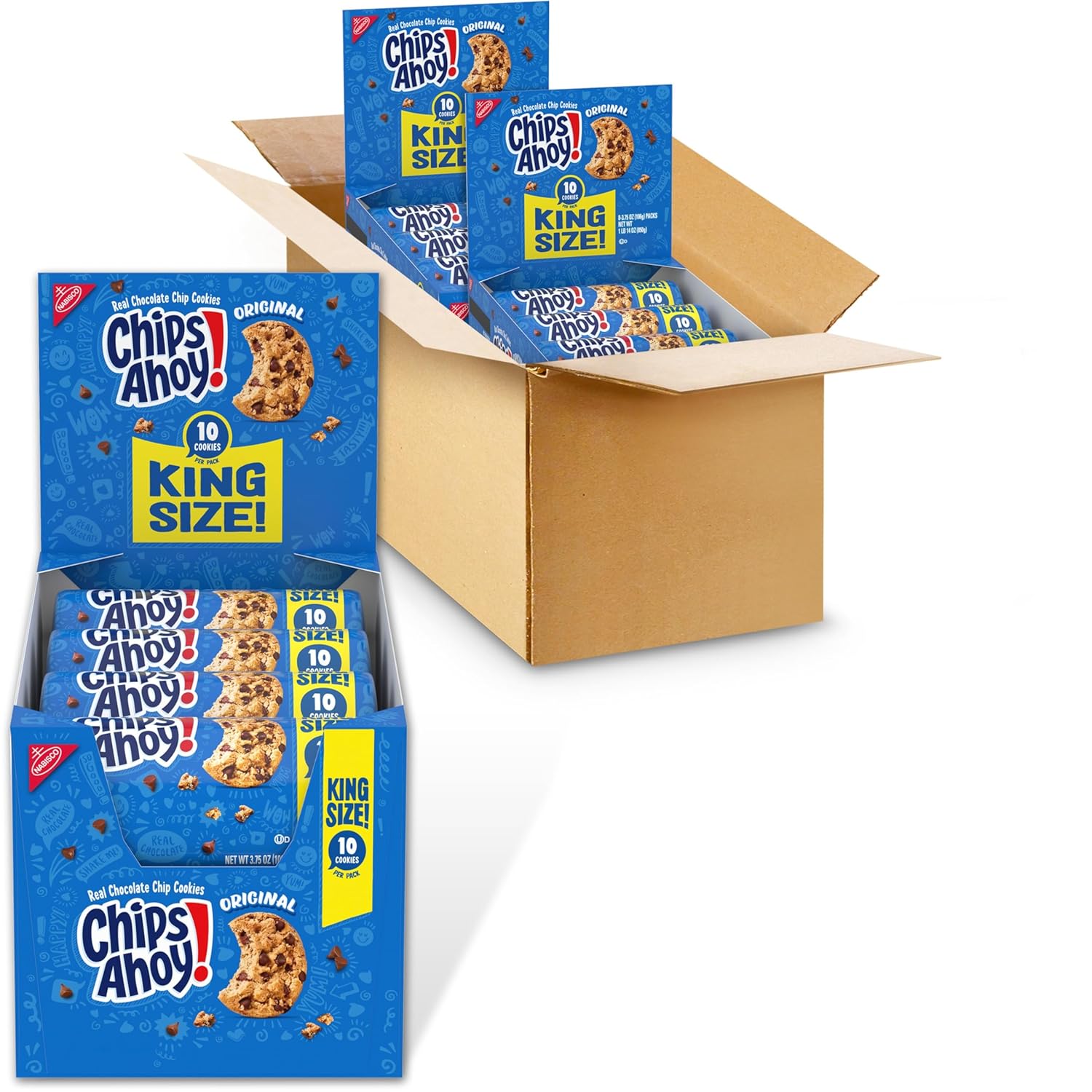CHIPS AHOY! Hershey's Milk Chocolate Chip Cookies, 9.5 oz