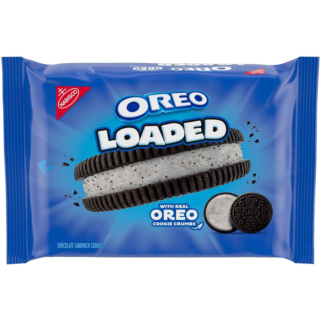 OREO Loaded Chocolate Sandwich Cookies, 13.37 oz