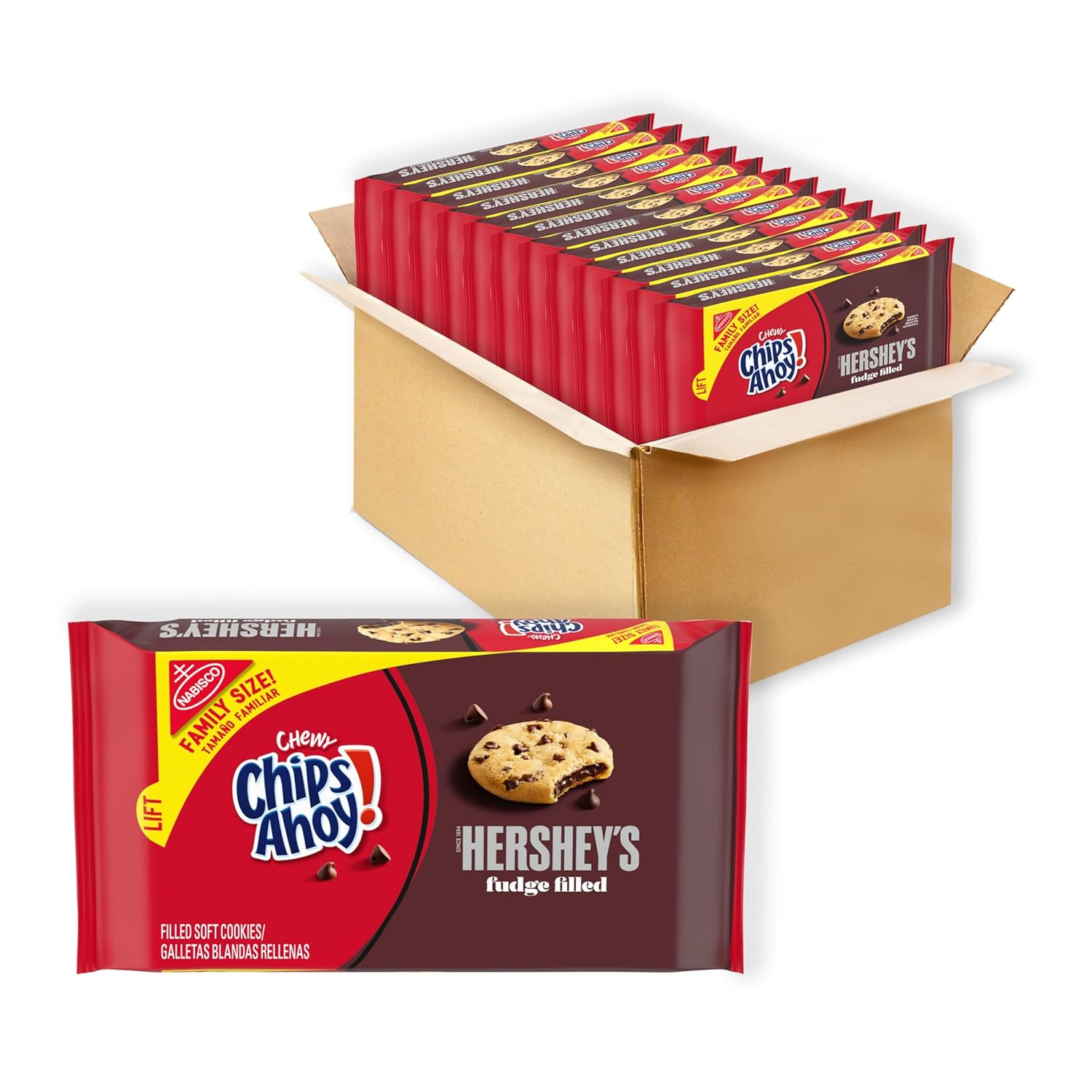 CHIPS AHOY! Hershey's Milk Chocolate Chip Cookies, 9.5 oz