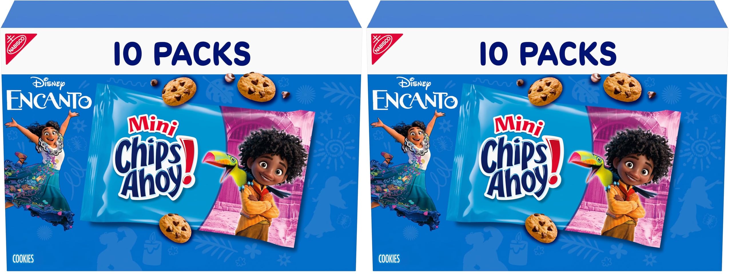 CHIPS AHOY! Mini Original Chocolate Chip Cookies, 10 Snack Packs