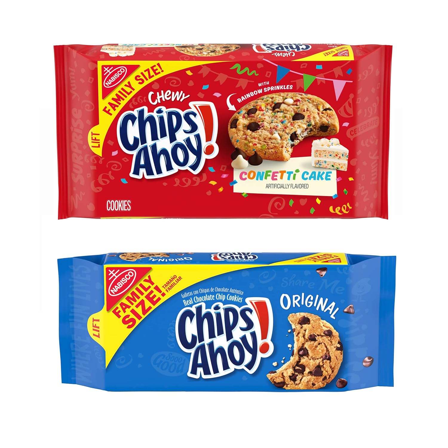 CHIPS AHOY! Hershey's Milk Chocolate Chip Cookies, 9.5 oz