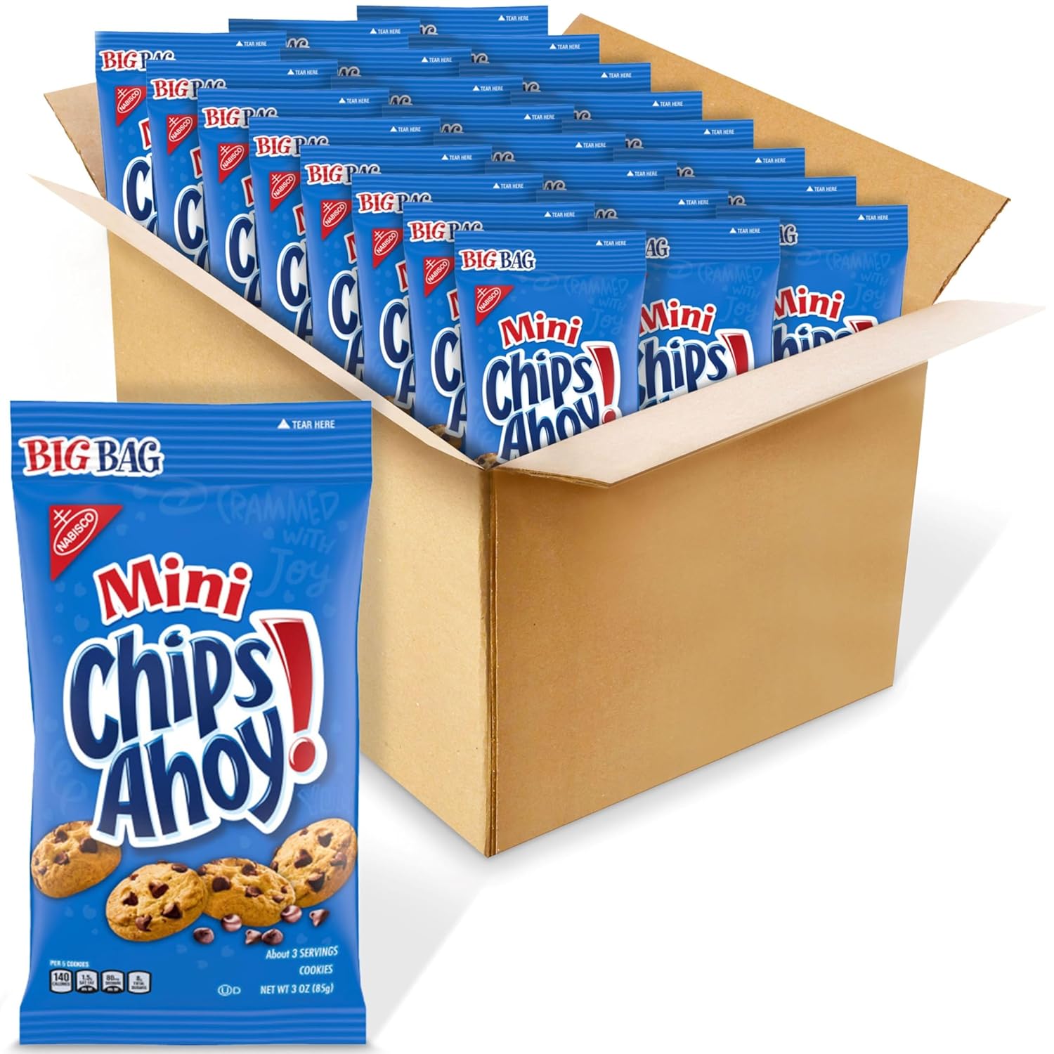 CHIPS AHOY! Hershey's Milk Chocolate Chip Cookies, 9.5 oz