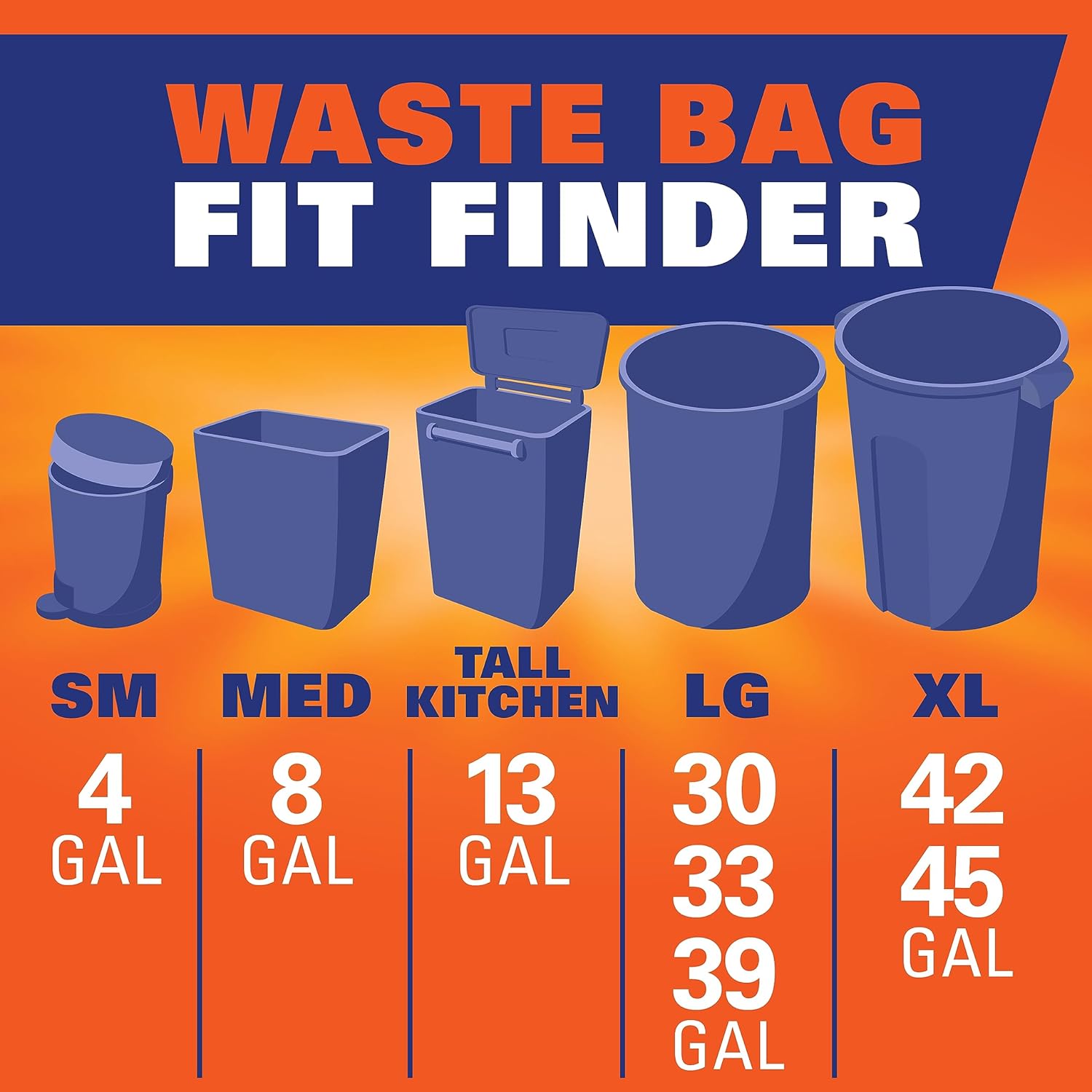 Hefty Ultra Strong 13 Gallon Trash Bags, Tall Kitchen Trash Bags 13 Gallon Size, White, Fabuloso Citrus & Fruits Scent, 80 Bags