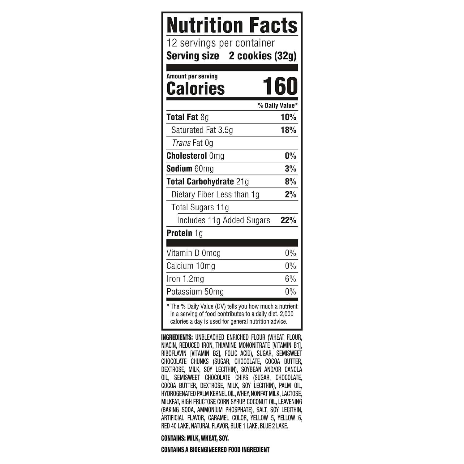 CHIPS AHOY! Crunchy Chocolate Caramel Chocolate Chip Cookies, Family Size, 13.88 oz