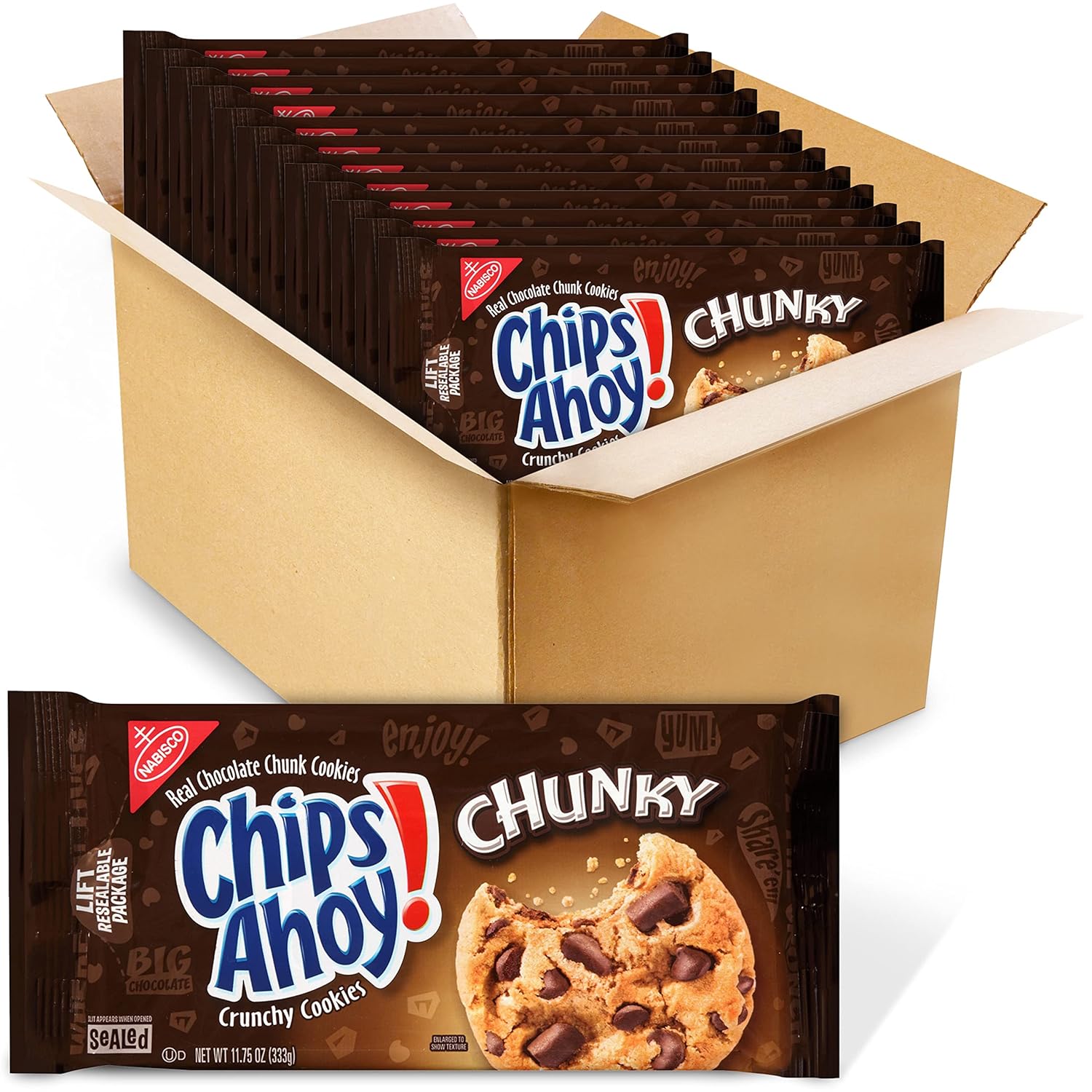 CHIPS AHOY! Hershey's Milk Chocolate Chip Cookies, 9.5 oz