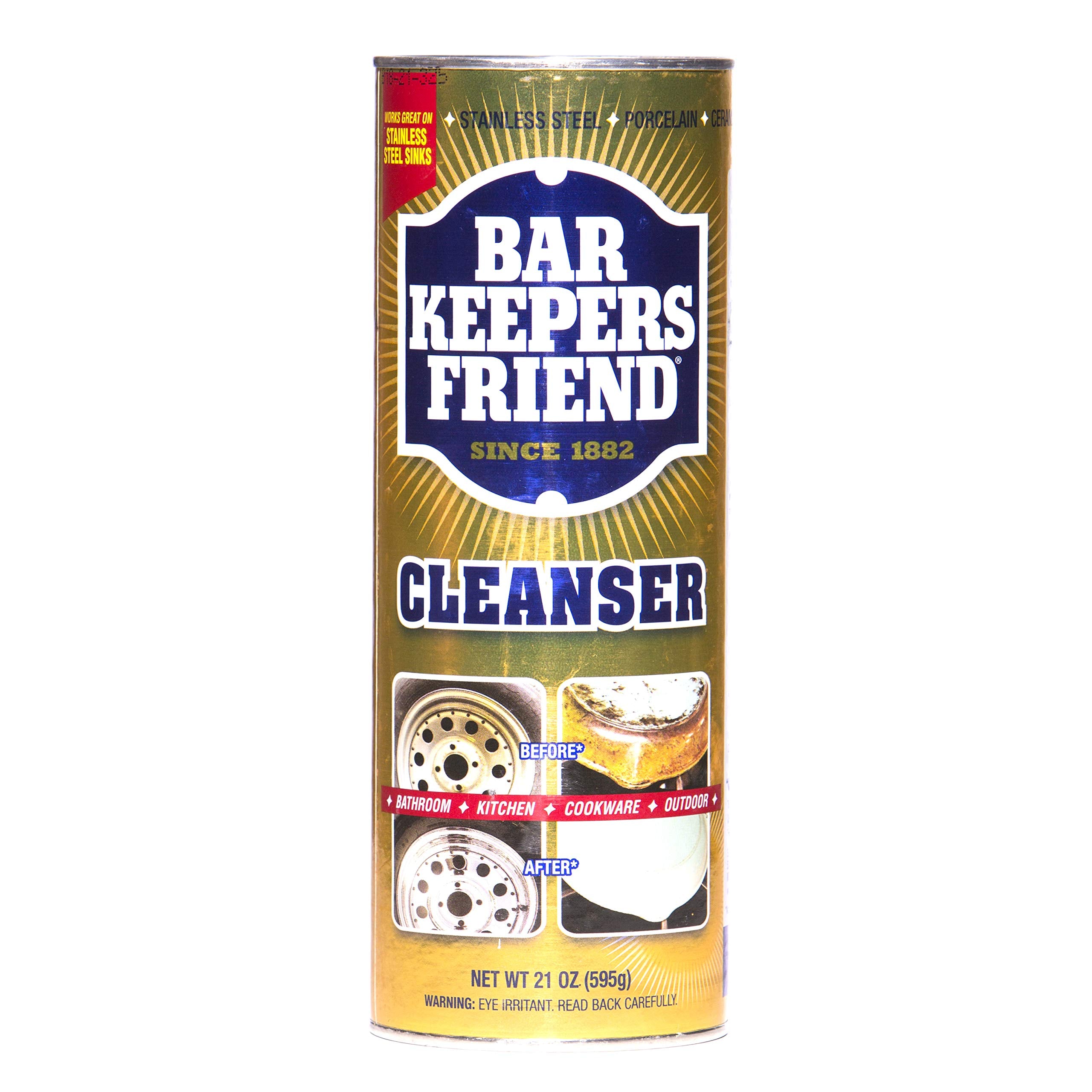 Bar Keepers Friend All-Purpose Cleaner & Polish 12 oz (Pack of 3)