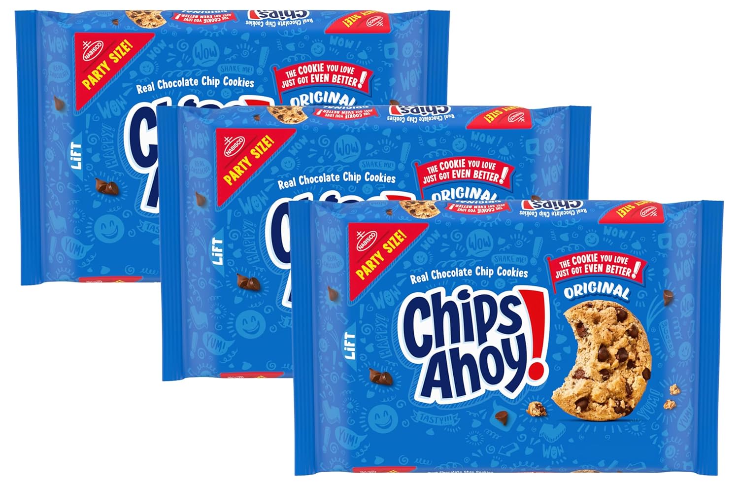 CHIPS AHOY! Hershey's Milk Chocolate Chip Cookies, 9.5 oz