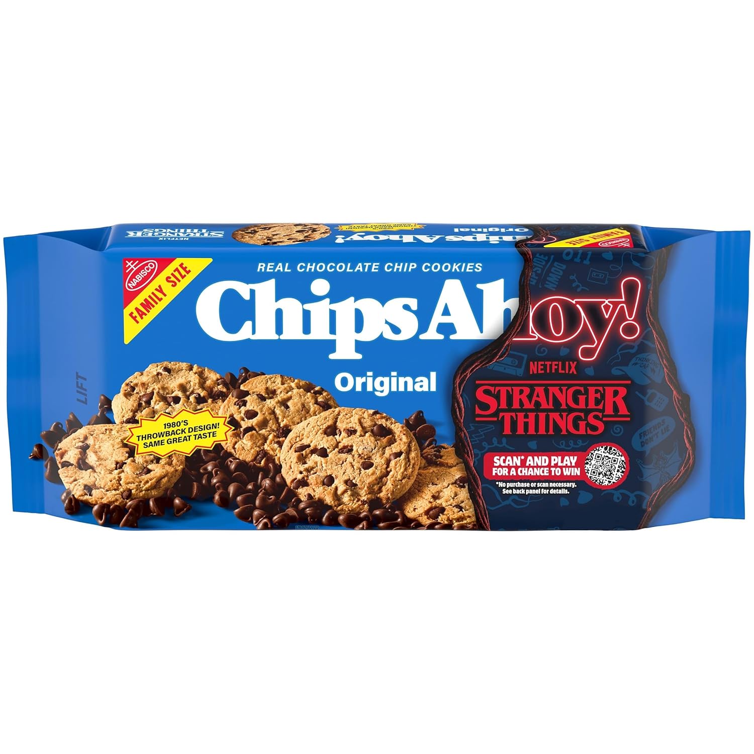 CHIPS AHOY! Hershey's Milk Chocolate Chip Cookies, 9.5 oz