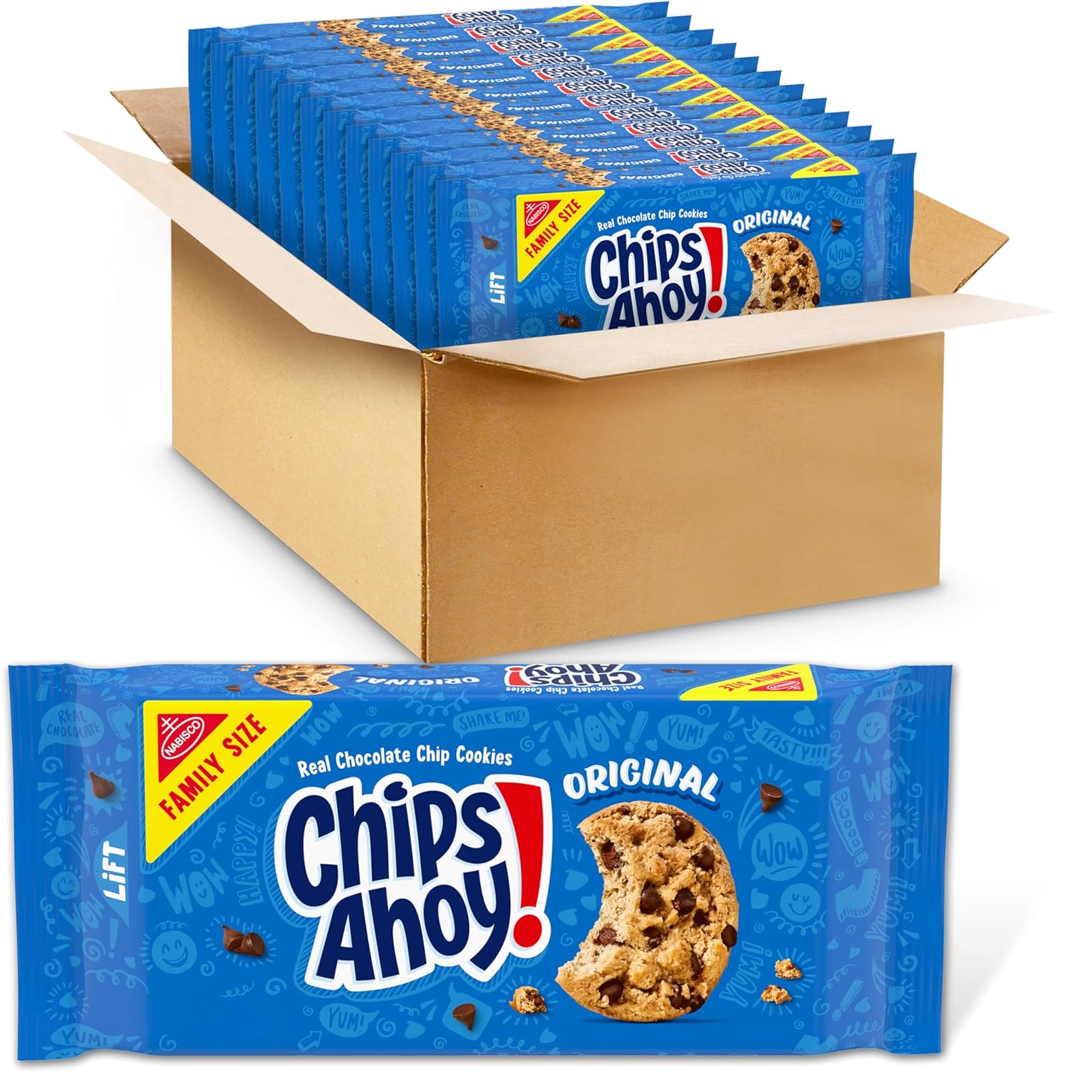 CHIPS AHOY! Hershey's Milk Chocolate Chip Cookies, 9.5 oz