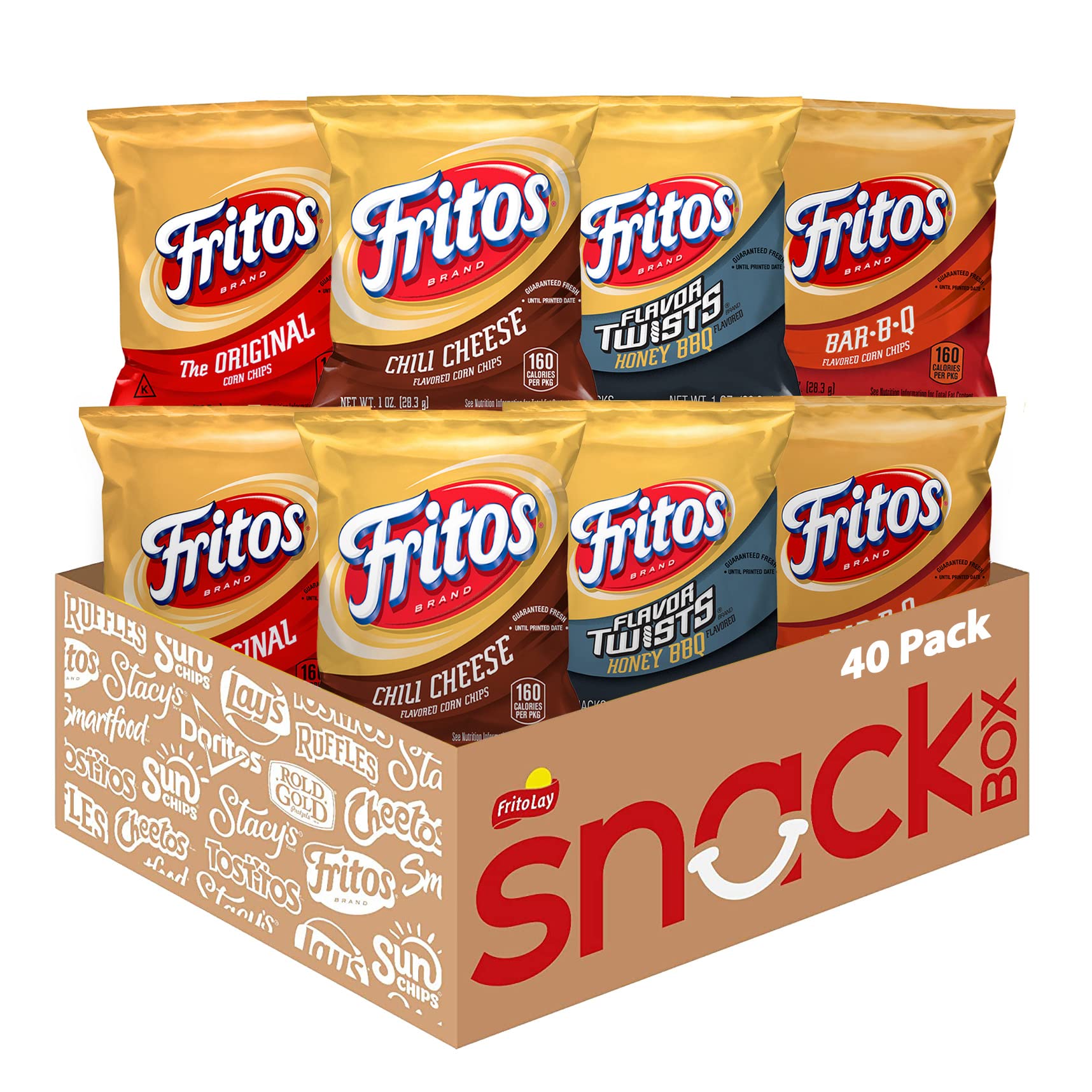 Fritos Twists Honey BBQ Flavored Corn Chips Bag, 9.25 Ounce