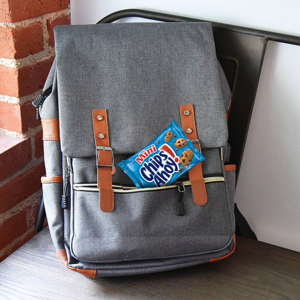 CHIPS AHOY! Mini Original Chocolate Chip Cookies, 10 Snack Packs