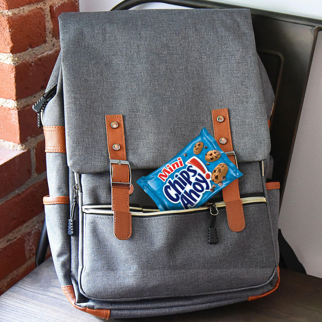 CHIPS AHOY! Mini Original Chocolate Chip Cookies, 10 Snack Packs