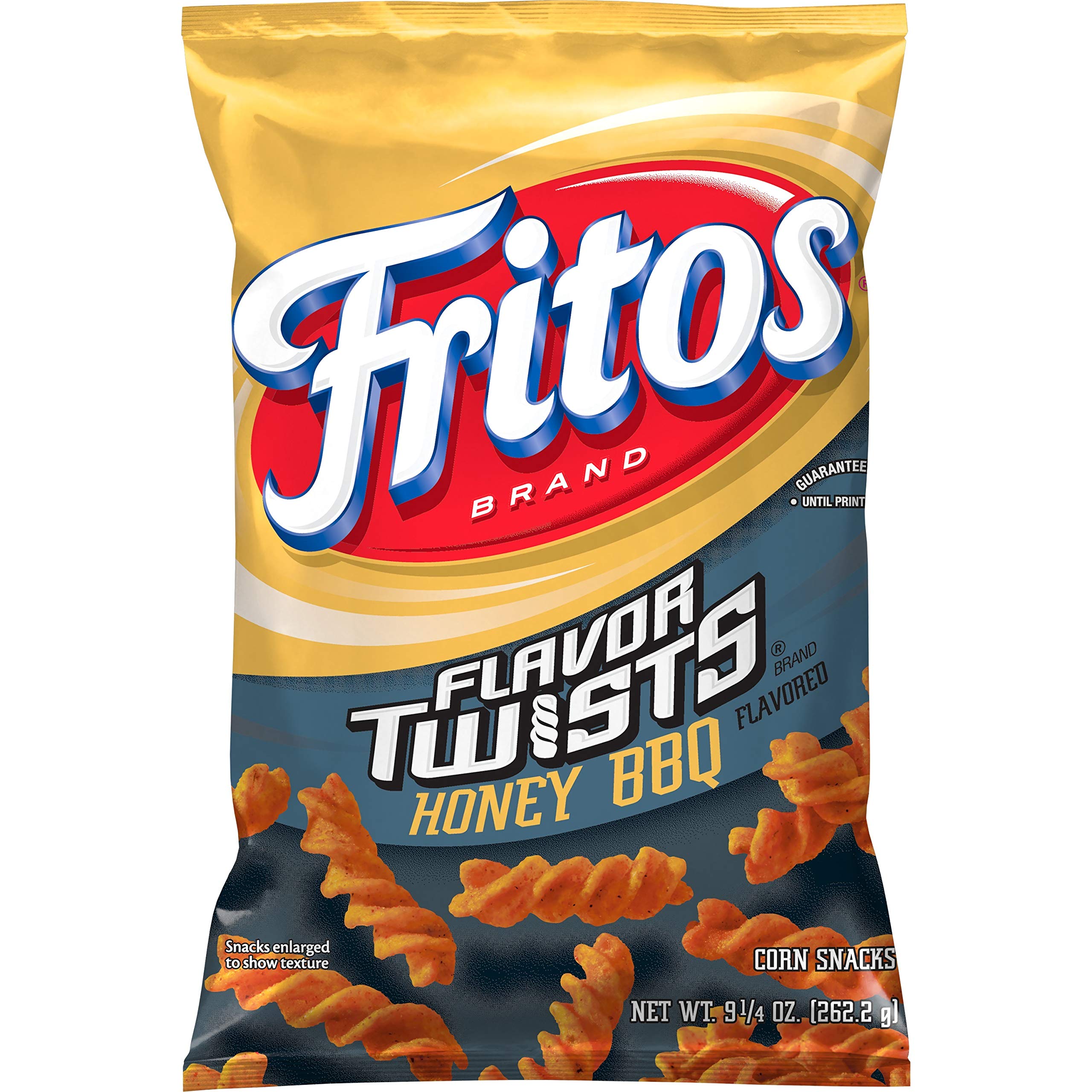 Fritos Twists Honey BBQ Flavored Corn Chips Bag, 9.25 Ounce