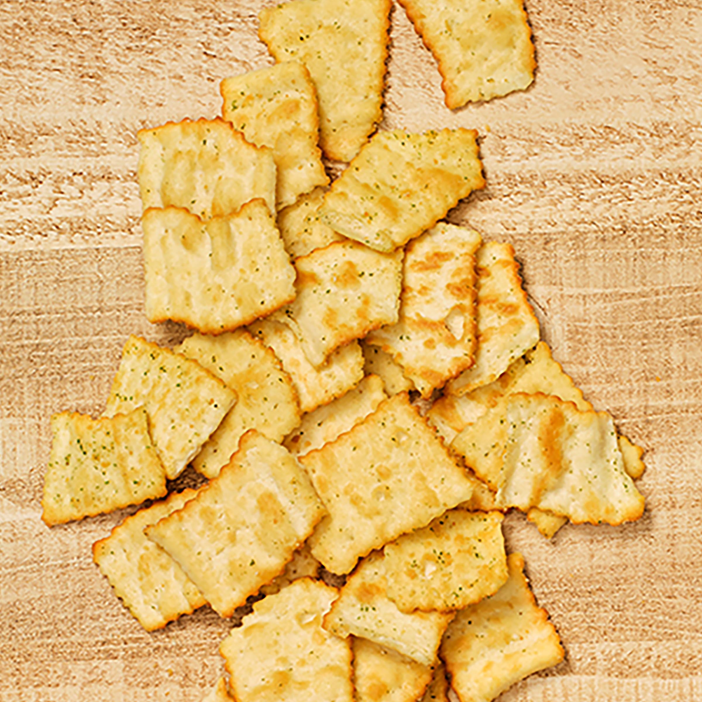 RITZ Toasted Chips Sour Cream and Onion Crackers, Party Snacks, 8.1 oz