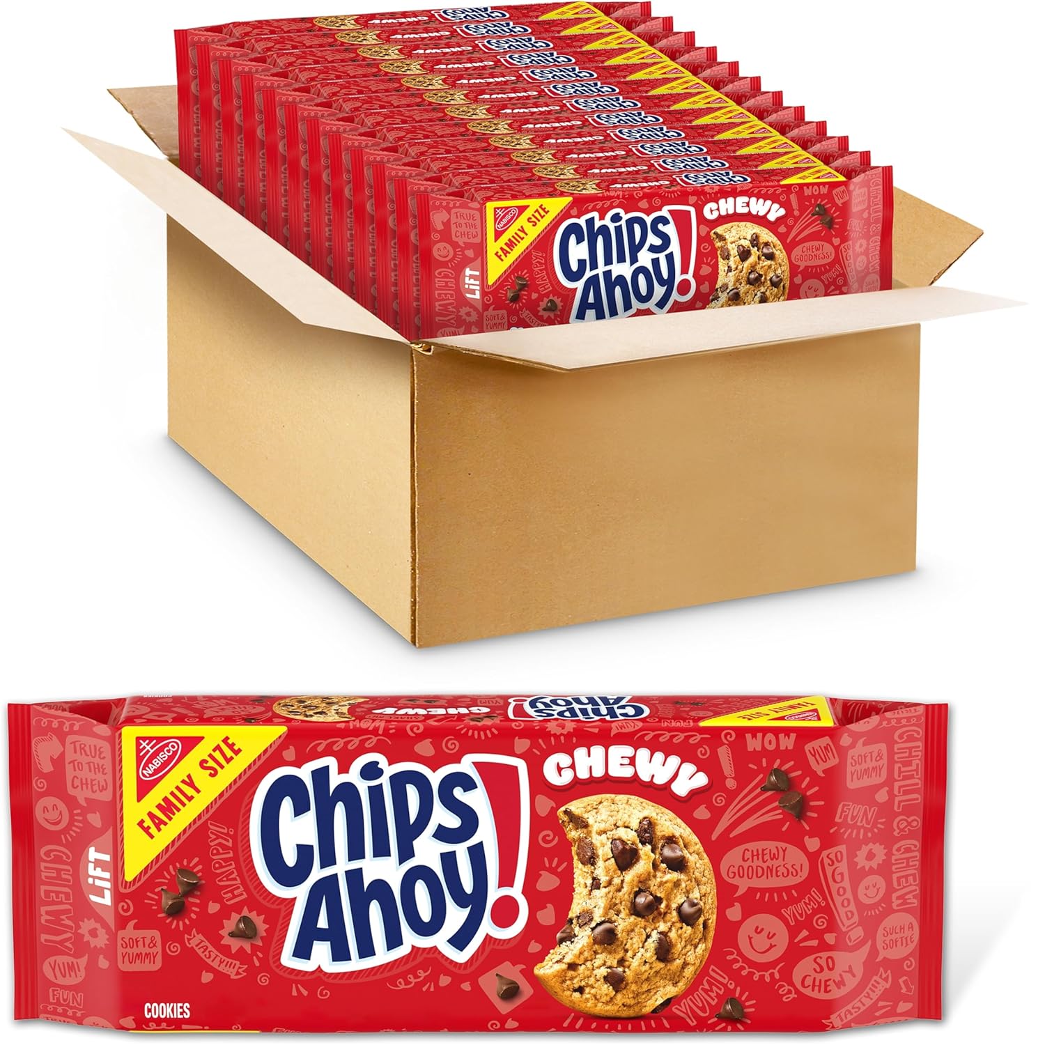 CHIPS AHOY! Hershey's Milk Chocolate Chip Cookies, 9.5 oz