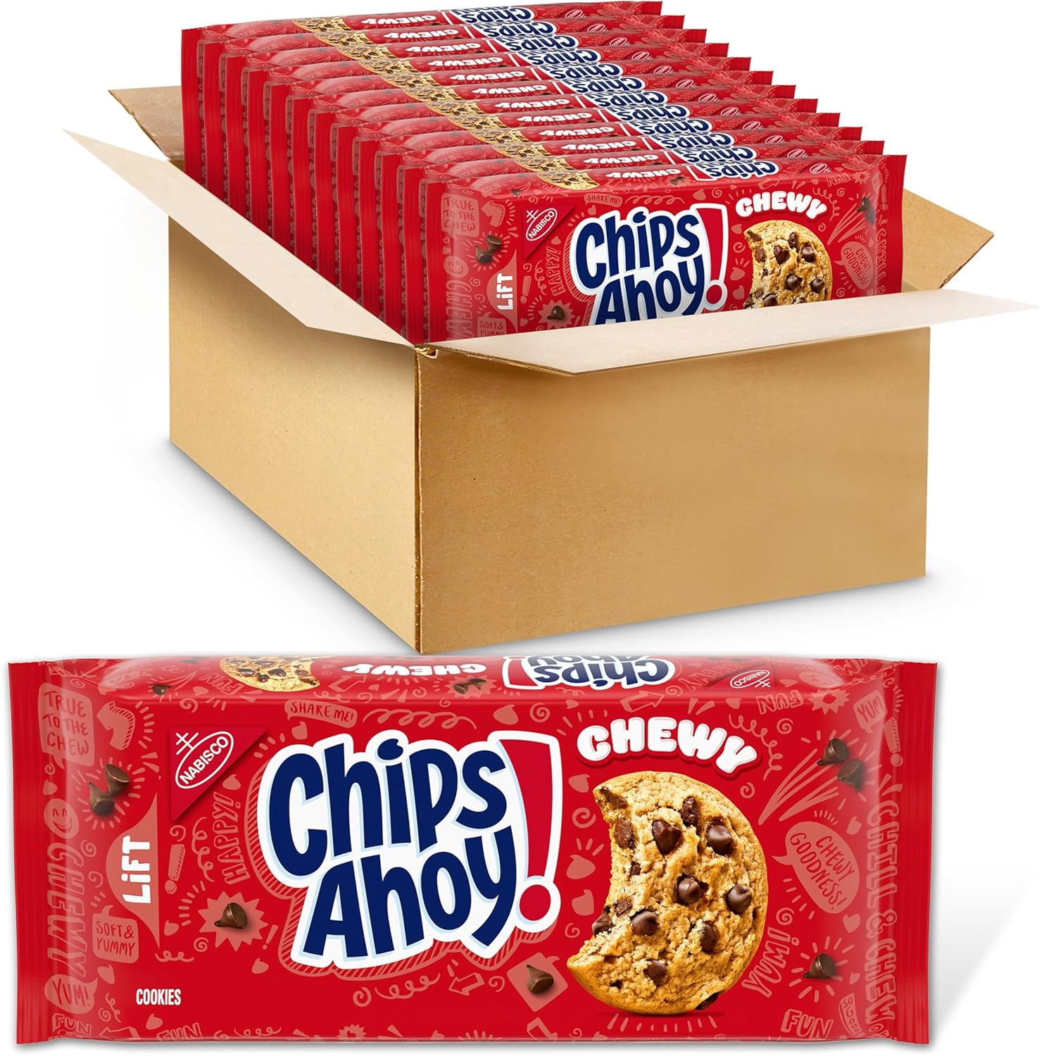 CHIPS AHOY! Hershey's Milk Chocolate Chip Cookies, 9.5 oz